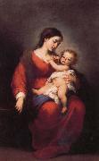 Virgin and the Son Bartolome Esteban Murillo